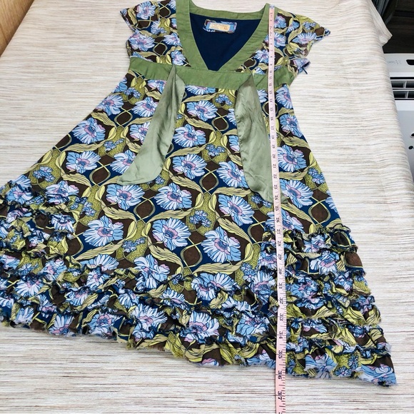 Free People Floral V-neck Dress - Picture 10 of 16